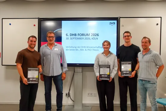 Verleihung der DHB-Wissenschaftspreise | Foto: DHB