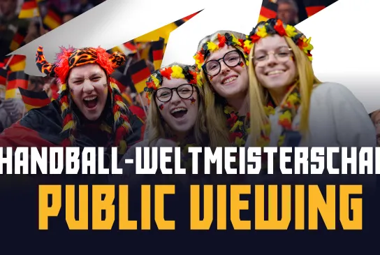 DHB und ProSieben bieten den Vereinen Public-Viewing-Möglichkeiten während der Heim-WM an